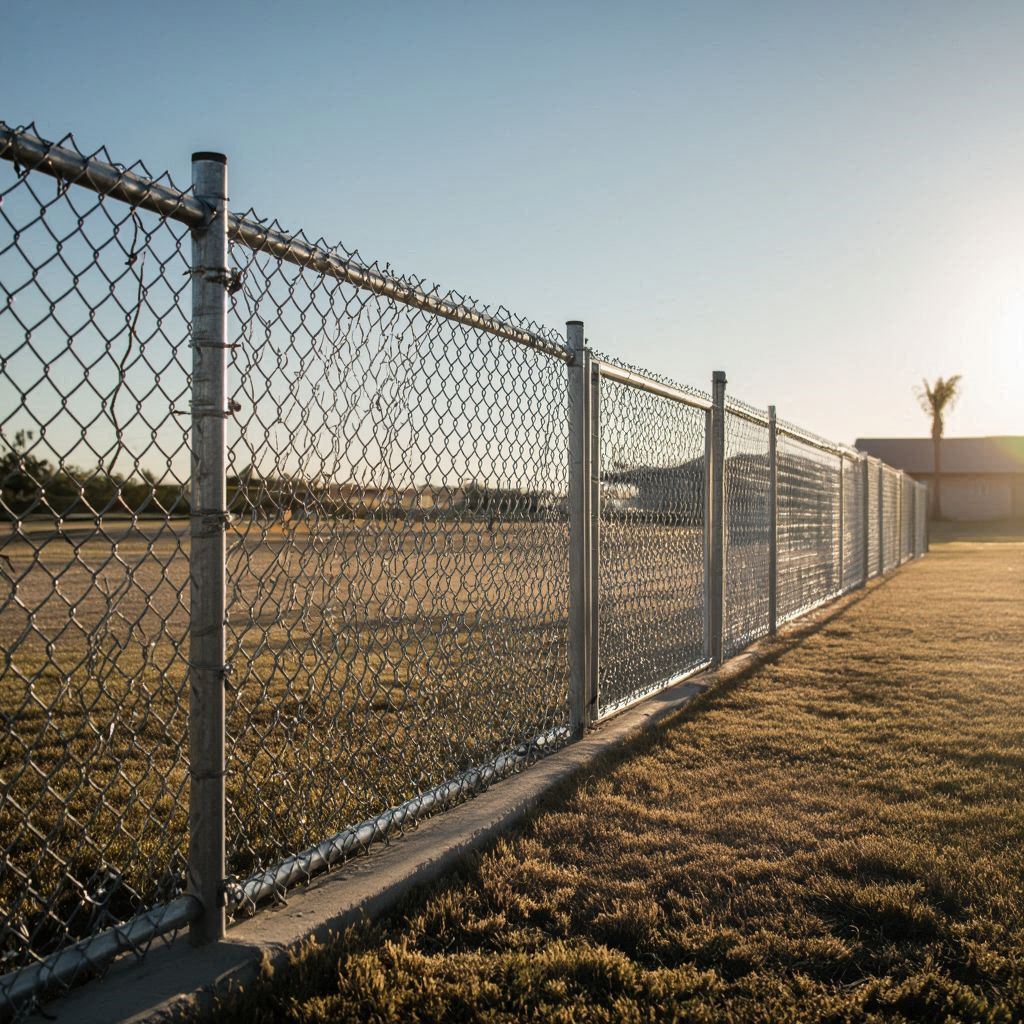 Chain-Link Fence Installation in Odessa, TX