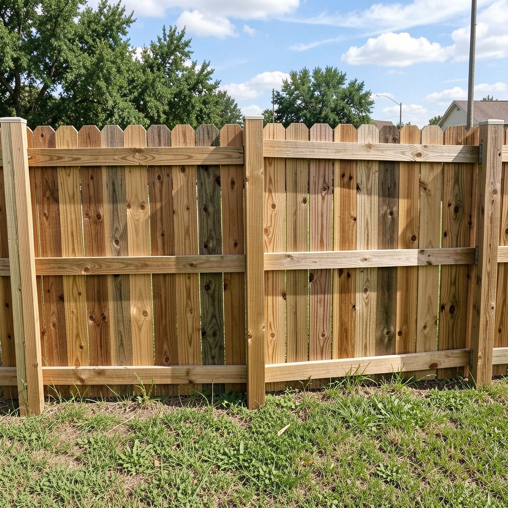 Wood Fence in Odessa, TX - Image 2
